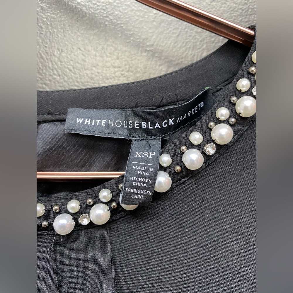 WHITE HOUSE BLACK MARKET simple black dress !!! - Picture 13 of 16